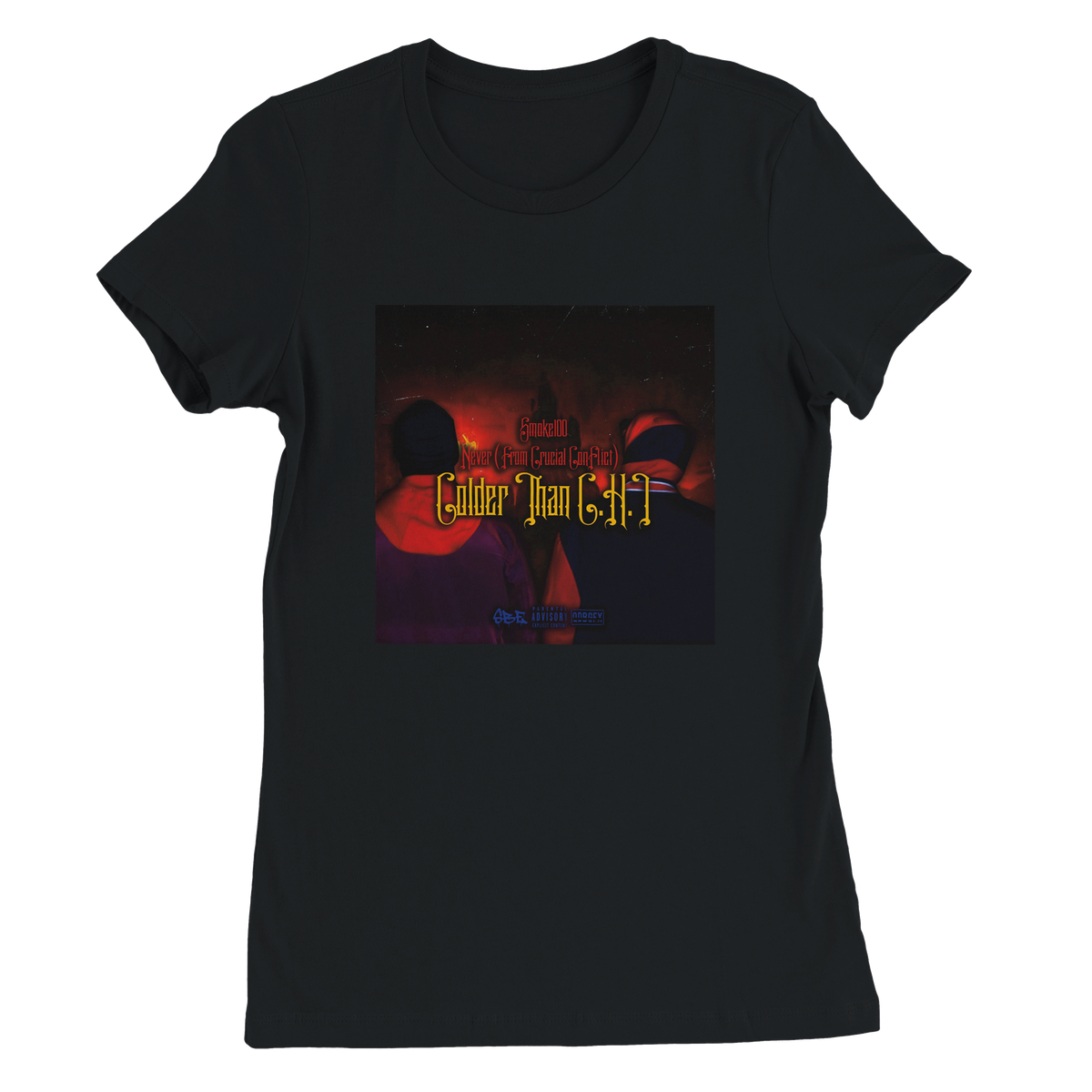 Colder Than C.H.I. (feat. Never) - Women’s Cut T-Shirt