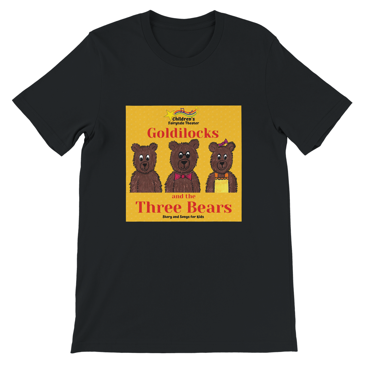 Goldilocks and the Three Bears: Story and Songs for Kids - Unisex T-Shirt