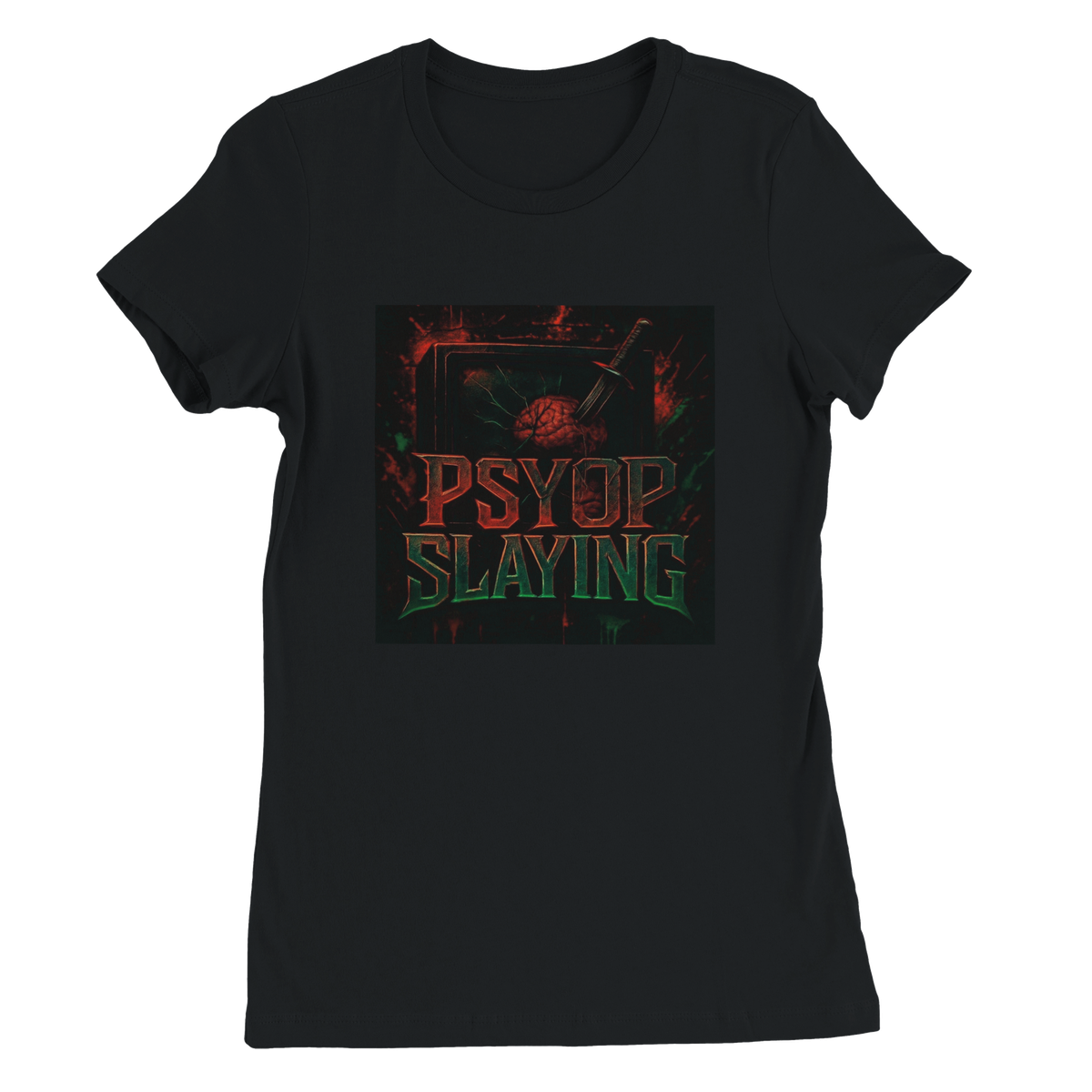 Psyop Slaying - Women’s Cut T-Shirt