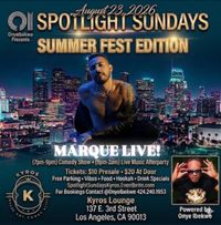 MARQUE LIVE at KYROS LOUNGE
