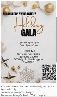 Northshore Swing Dances - Holiday Gala