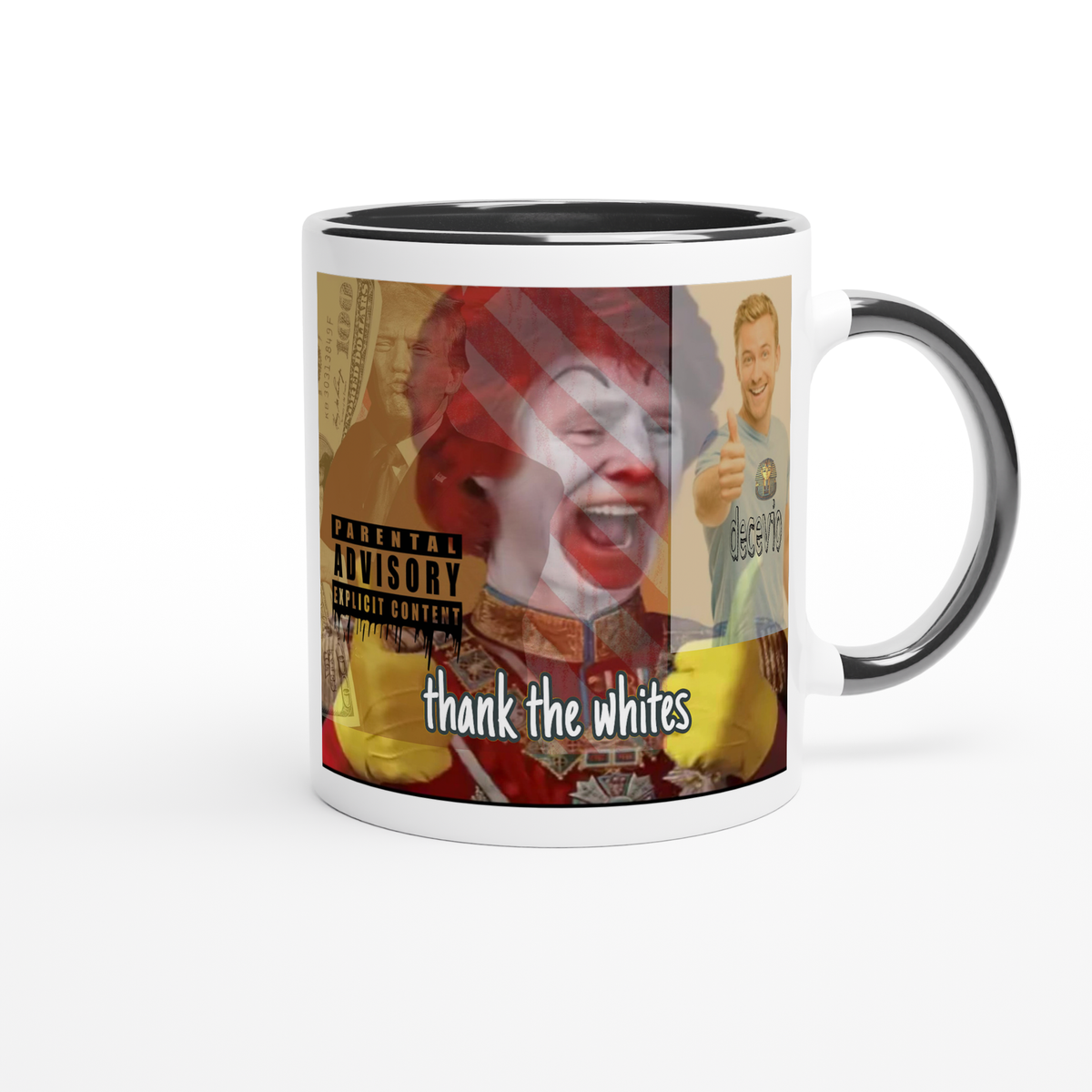 THANK THE WHITES - Ceramic Mug