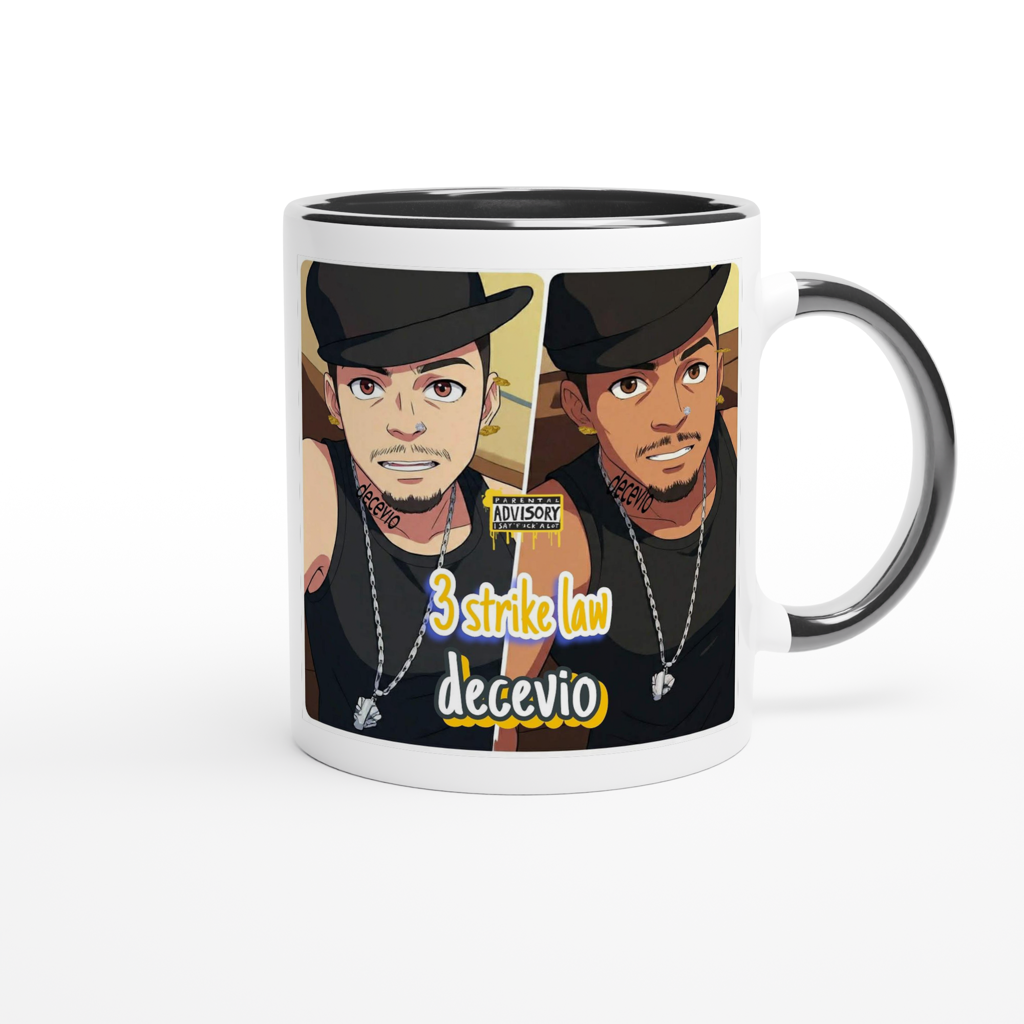 3 strike law - Ceramic Mug