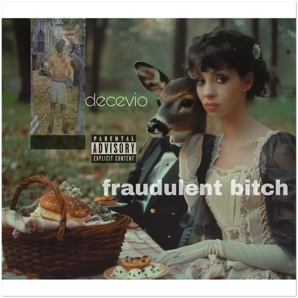 FRAUDULENT BITCH - Fine Art Poster