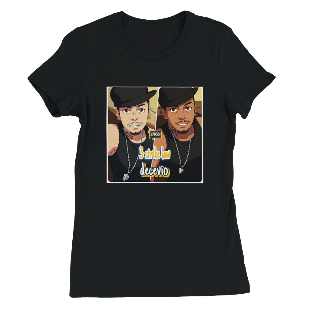 3 strike law - Women’s Cut T-Shirt