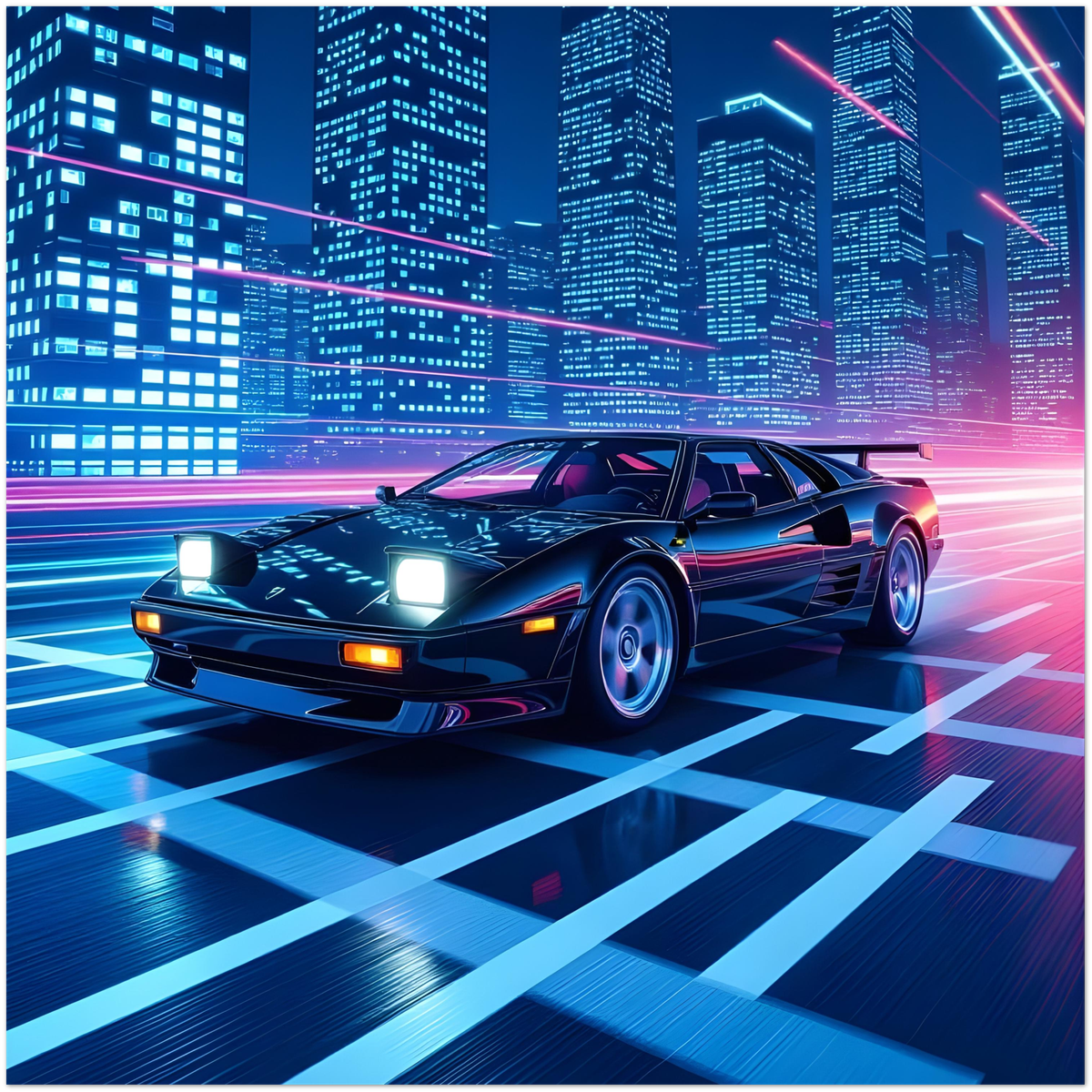 Dreamscape Alley (feat. SunCasa) - Fine Art Poster