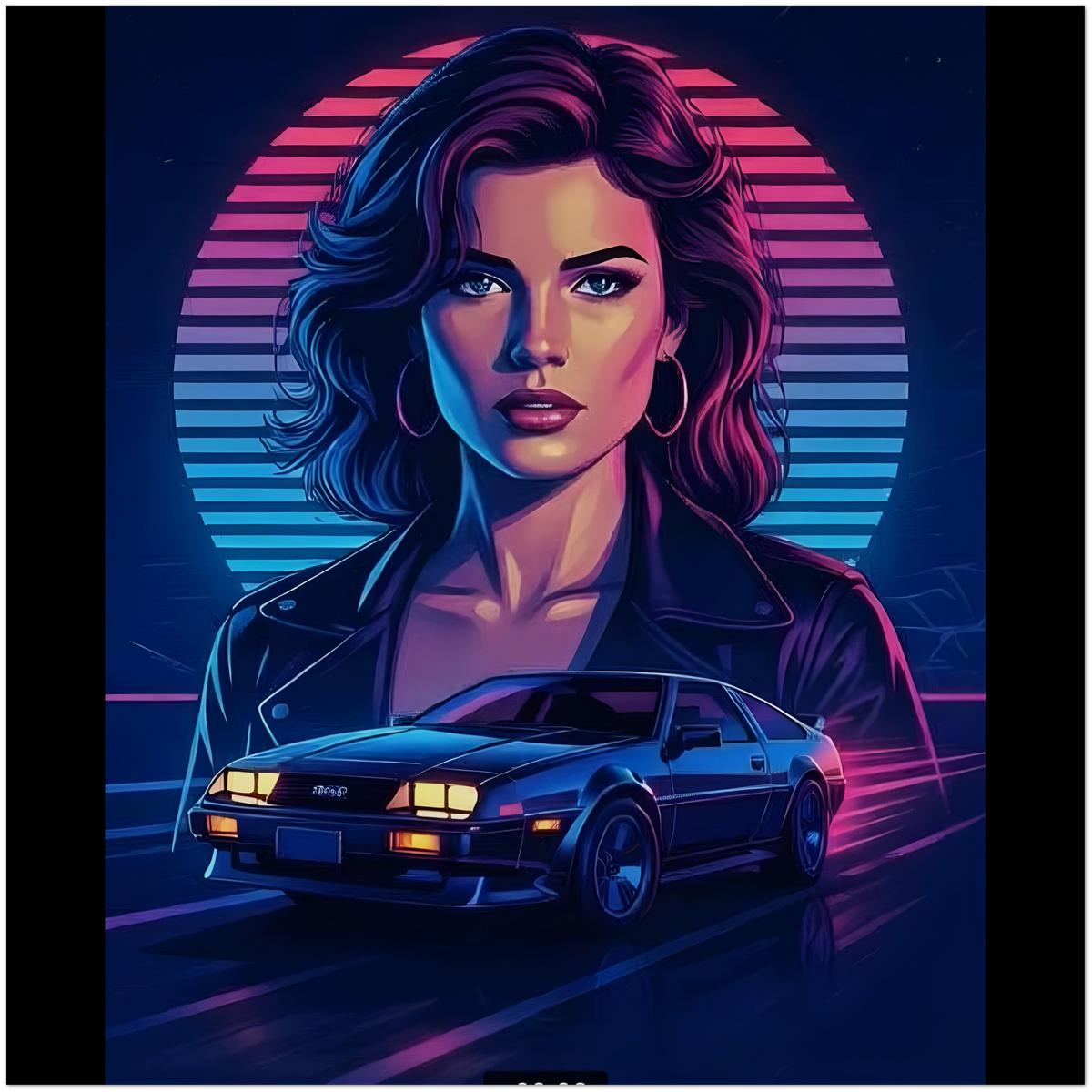Nostalgic Nights (feat. Stargazr) - Fine Art Poster