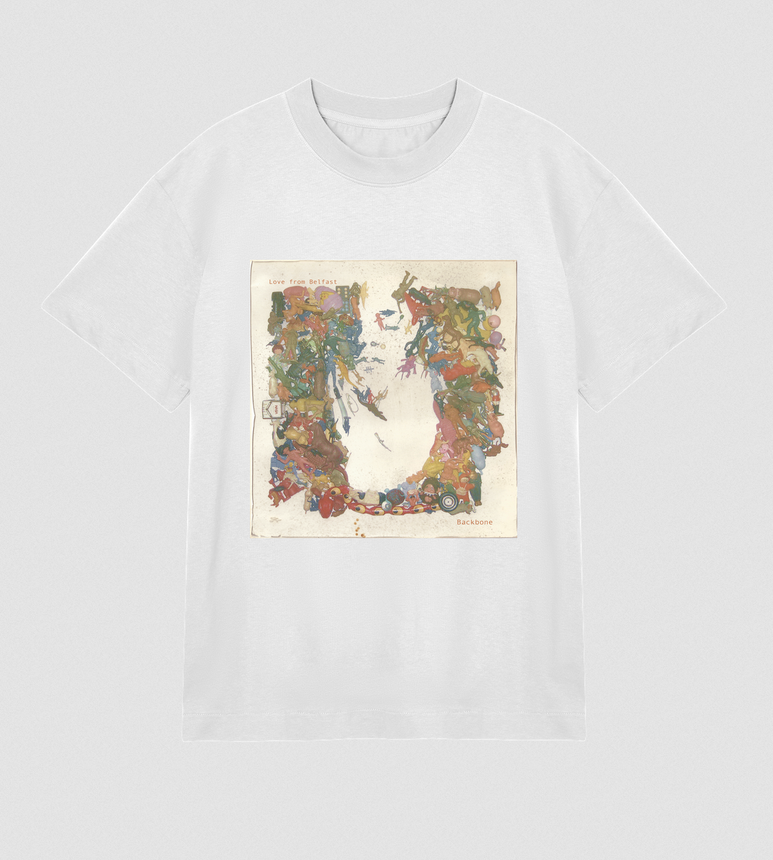 Backbone EP Boxy T Off White
