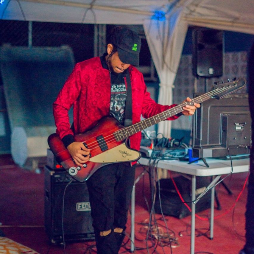 Ryan McDavid,  Guyanese indie artist, darkwave, shoegaze, dream pop,  cinematic indie rock album artwork, Runaway Late Night Reverb 
