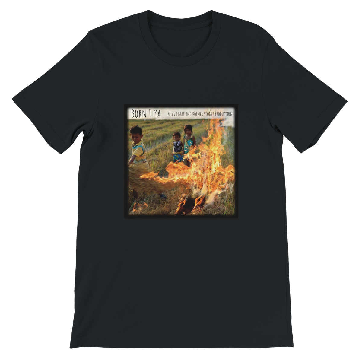 Born Fiya (feat. Justin JPaul Miller & Charlie Chaplin) - Unisex T-Shirt