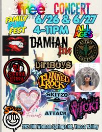 FAMILY FUN FEST!! FREE CONCERT!!