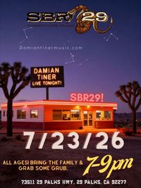 DAMIAN TINER LIVE AT SBR29