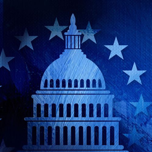 Government building graphic representing federal purchasing readiness and support for institutional procurement requirements