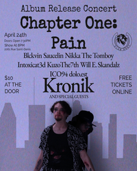 Chapter One: Pain - ALBUM RELEASE CONCERT