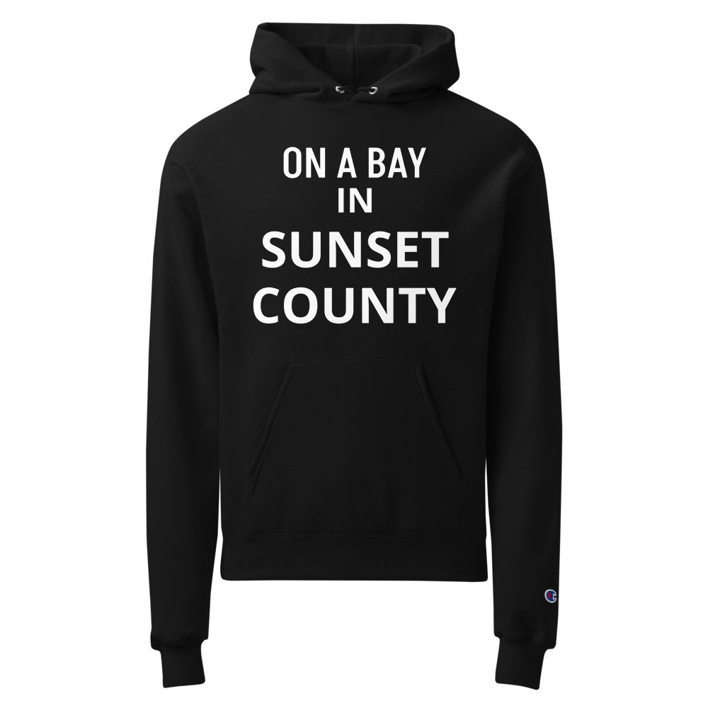 Sunset County Unisex Champion Hoodie