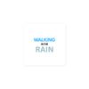 Walking In The Rain Stickers