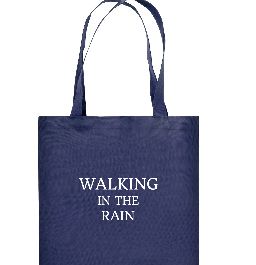Walking In The Rain Tote Bag