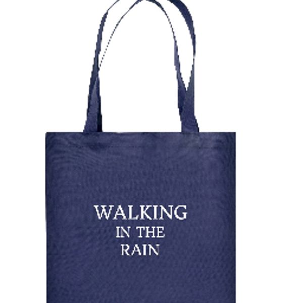 Walking In The Rain Tote Bag