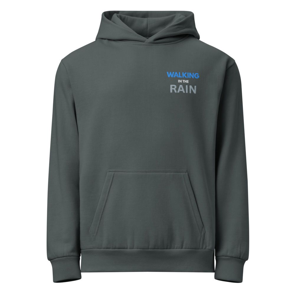 Walking In The Rain Garment-Dyed Urban Hoodie