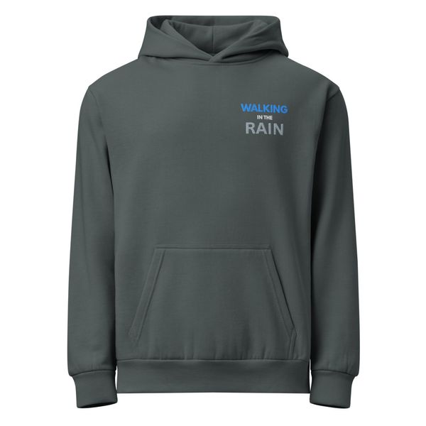 Walking In The Rain Garment-Dyed Urban Hoodie