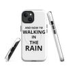 Walking In The Rain MagSafe® Tough Case for iPhone®