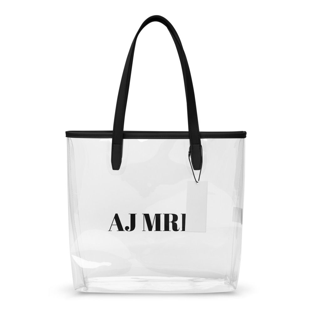 AJ Mrig Clear Tote Bag