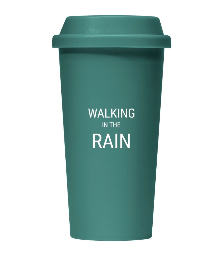 Walking In The Rain Starbucks Grande Reusable Cup