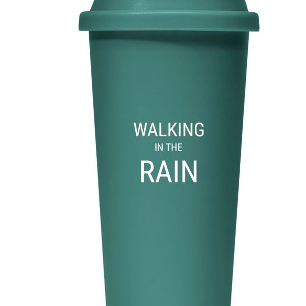 Walking In The Rain Starbucks Grande Reusable Cup