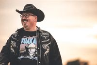 Clark Lee on guitar with the Dustin Endsley Band 