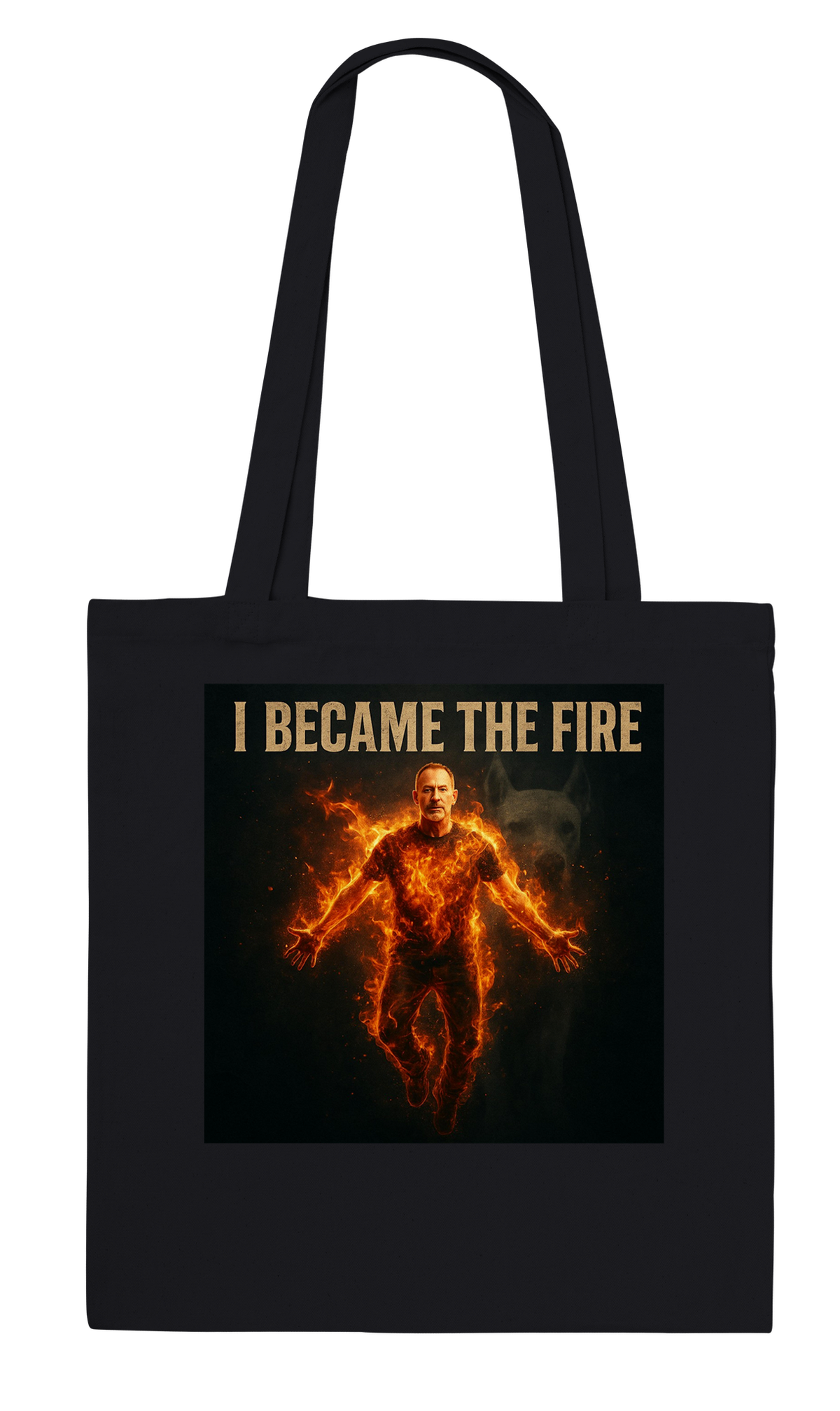 I Became The Fire - Tote bag