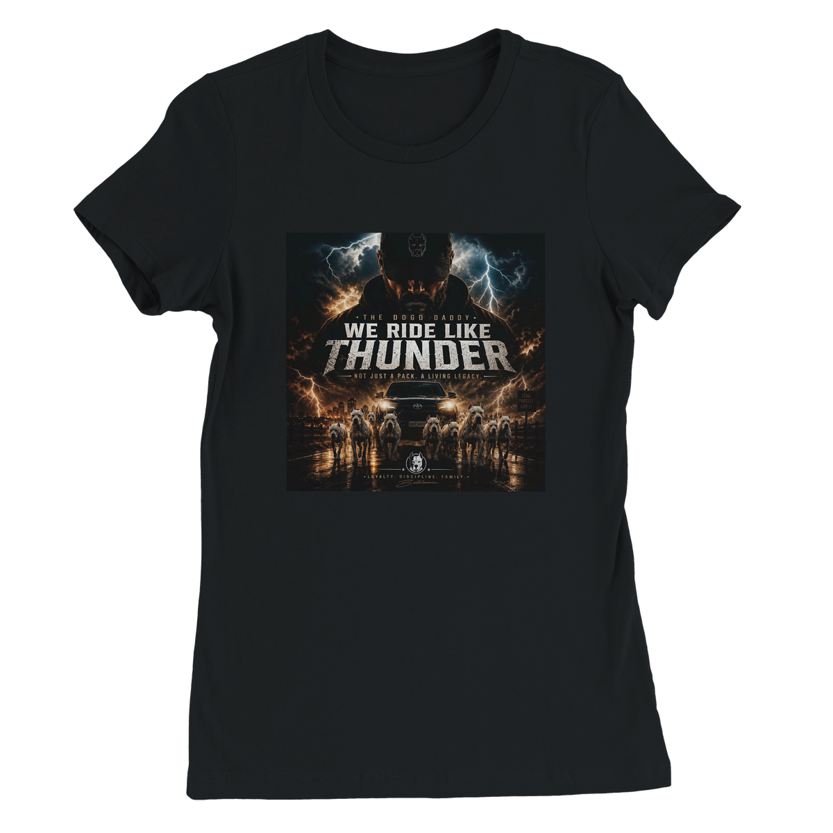We Ride Like Thunder - Women’s Cut T-Shirt