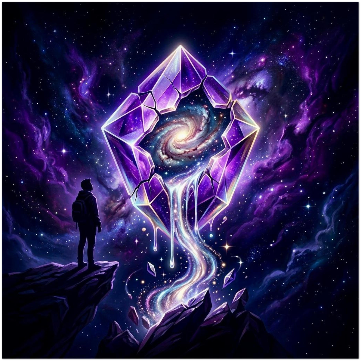 Astral Drip - Fine Art Poster