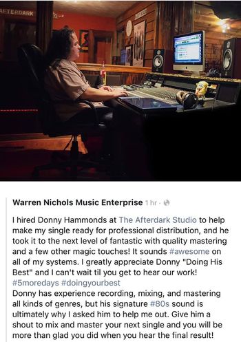A Great Review From Warren Nichols
