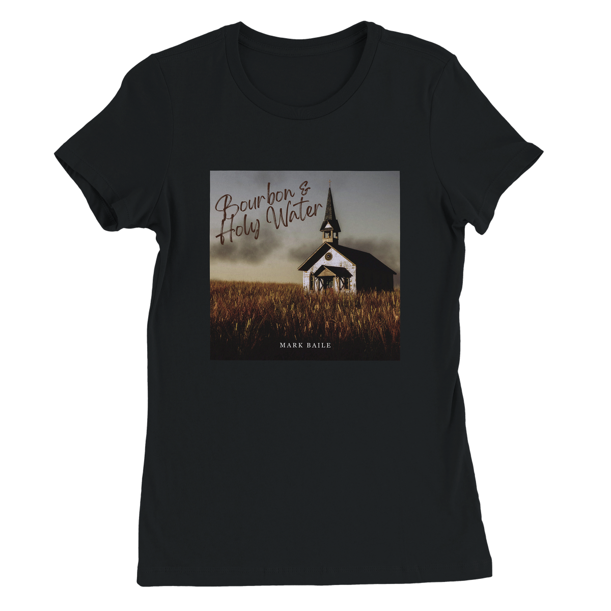 Bourbon & Holy Water - Women’s Cut T-Shirt