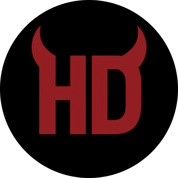 The Devil in High Def 3" Sticker