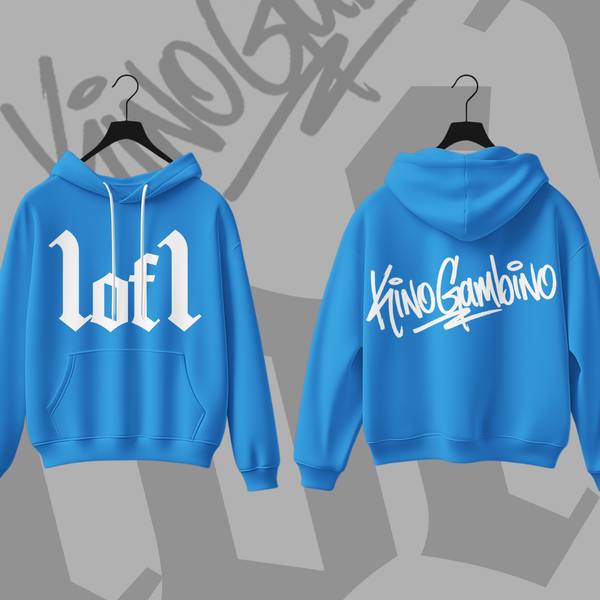 Streetwear Gothic x Graffiti Hoodie – “lofl / Kino Gambino” Edition