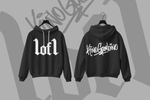 Streetwear Gothic x Graffiti Hoodie – “lofl / Kino Gambino” Edition