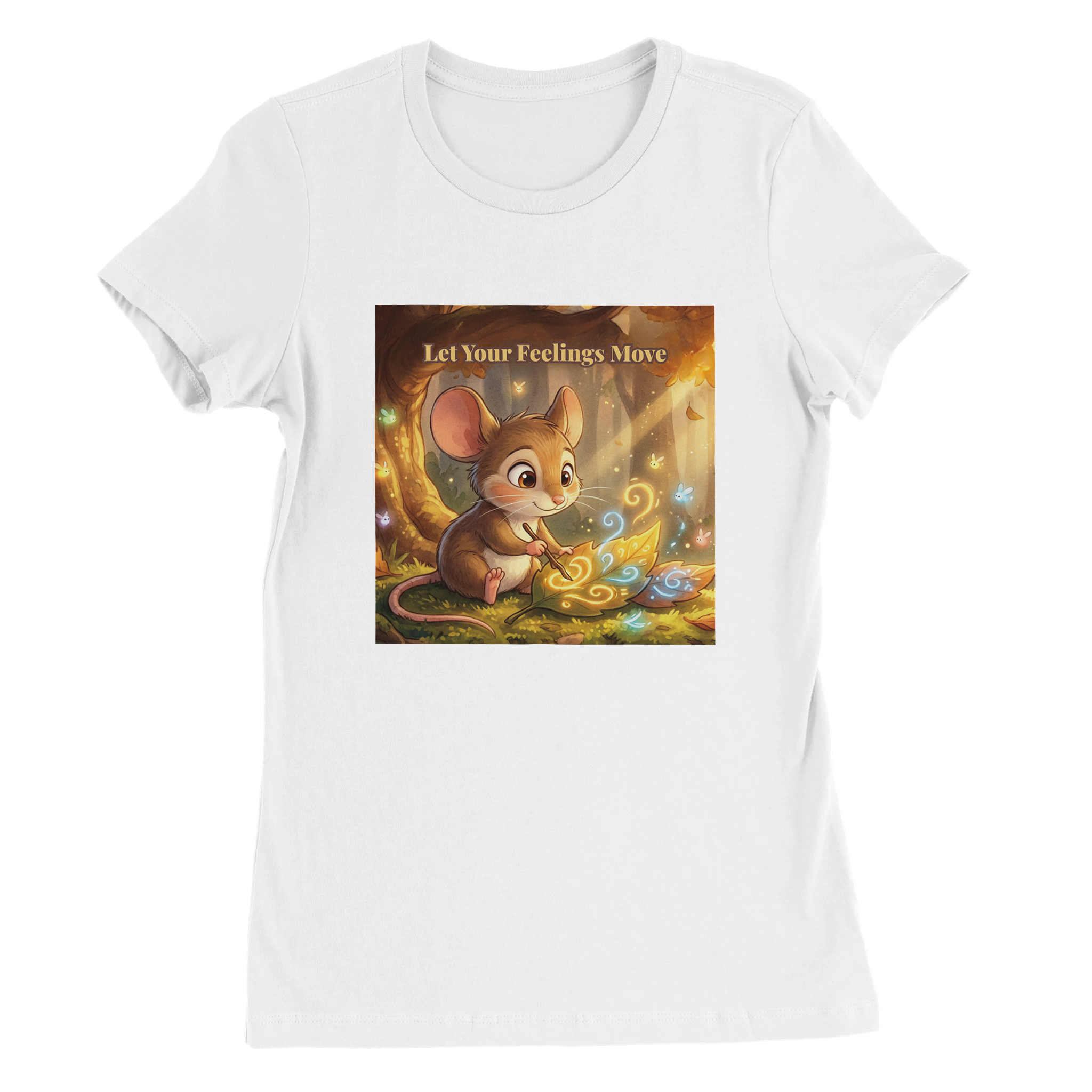 Let Your Feelings Move - Women&rsquo;s Cut T-Shirt