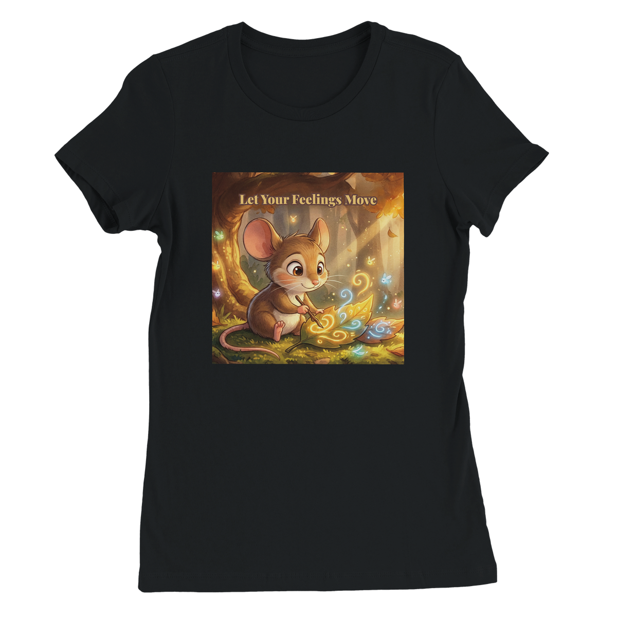 Let Your Feelings Move - Women’s Cut T-Shirt
