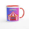 Red Blue Circus - Ceramic Mug