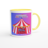 Red Blue Circus - Ceramic Mug