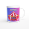 Red Blue Circus - Ceramic Mug