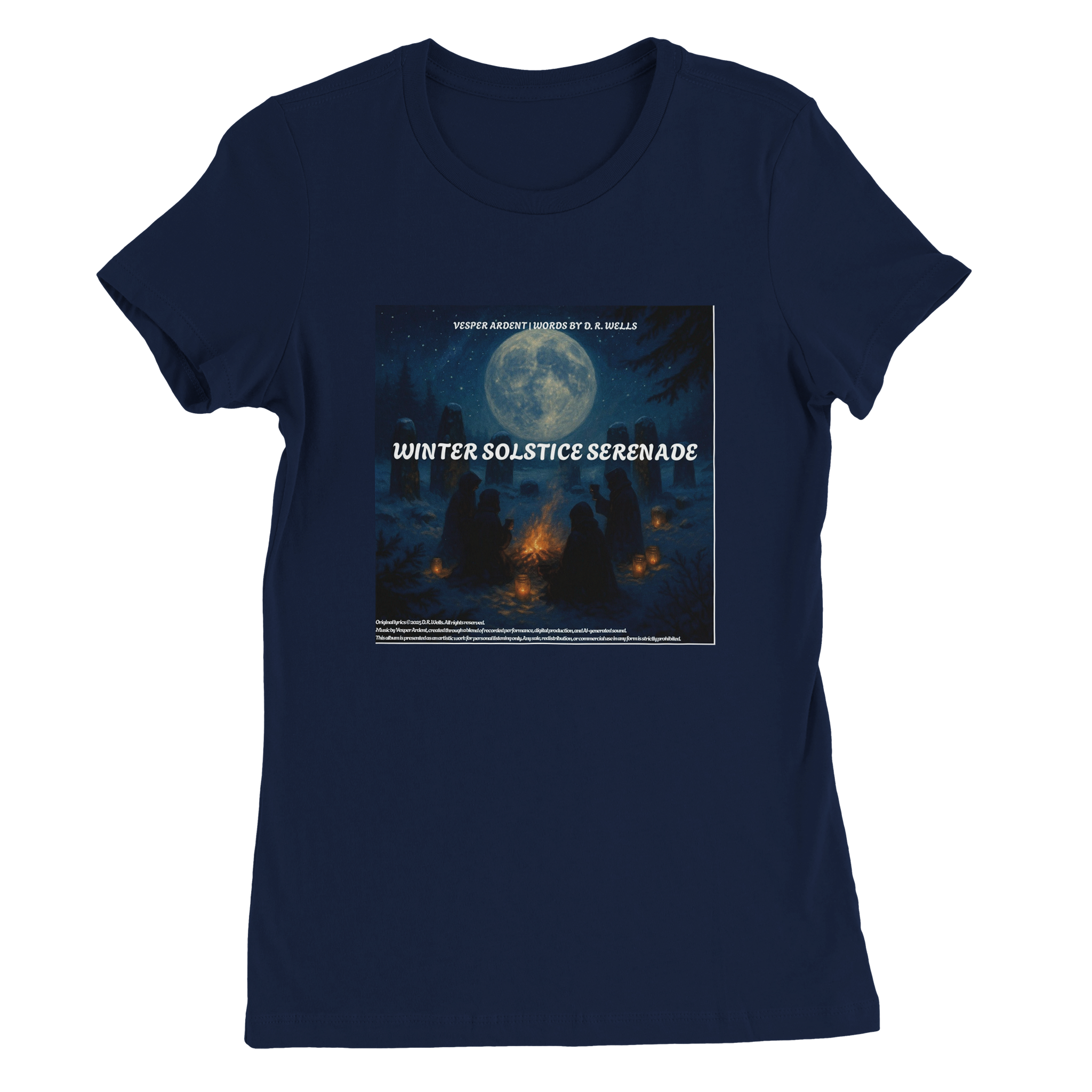 Winter Solstice Serenade - Women&rsquo;s Cut T-Shirt