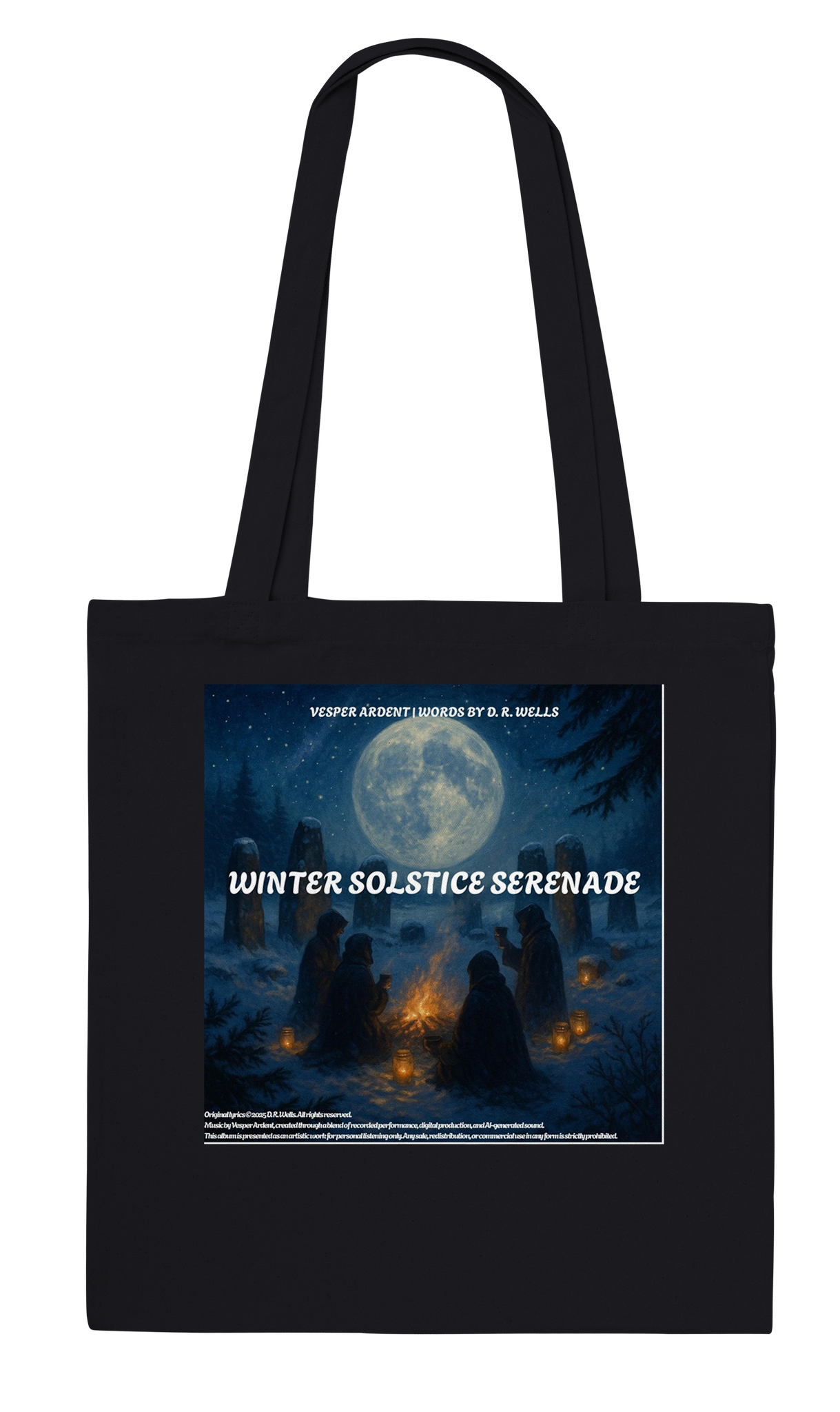 Winter Solstice Serenade - Tote bag