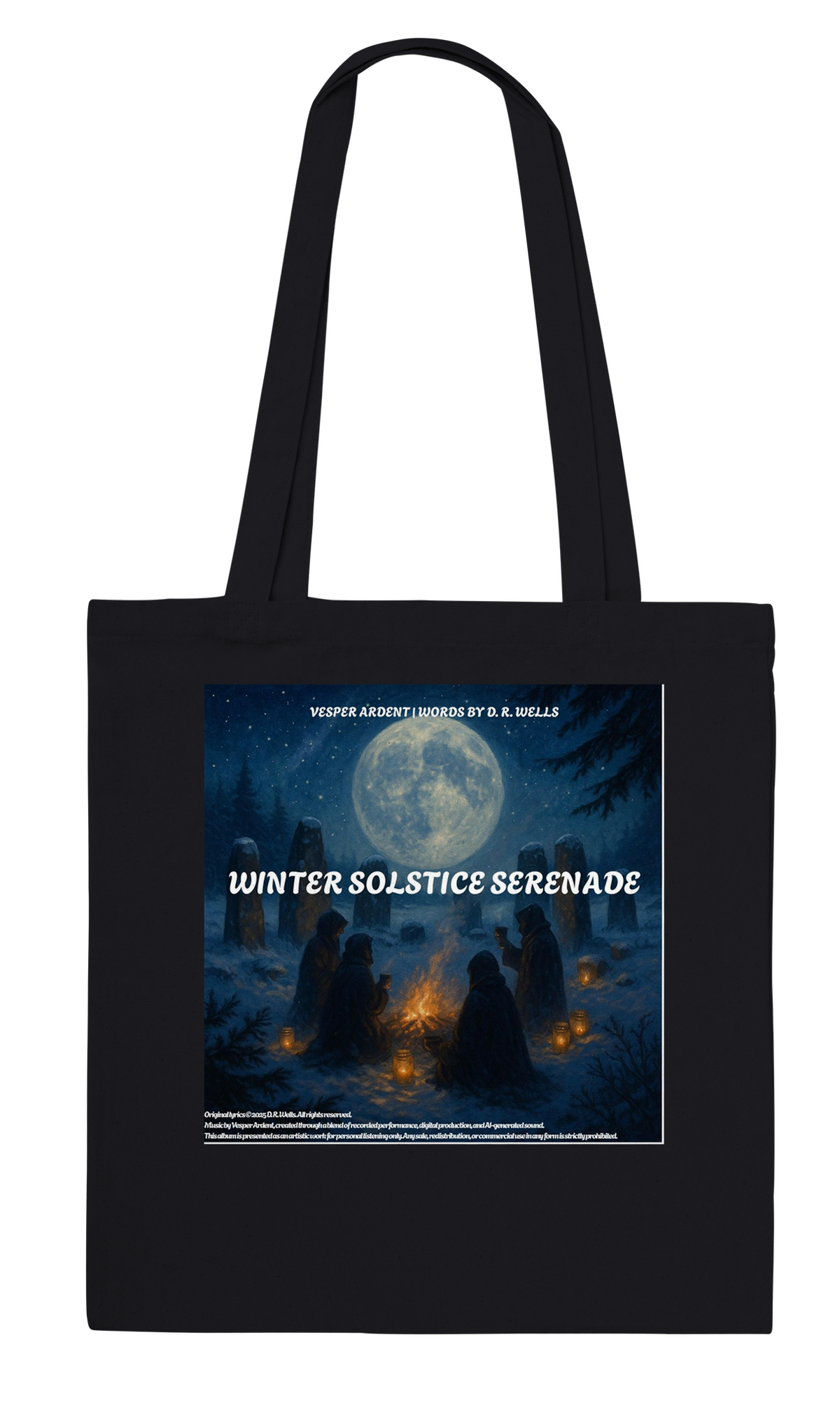 Winter Solstice Serenade - Tote bag