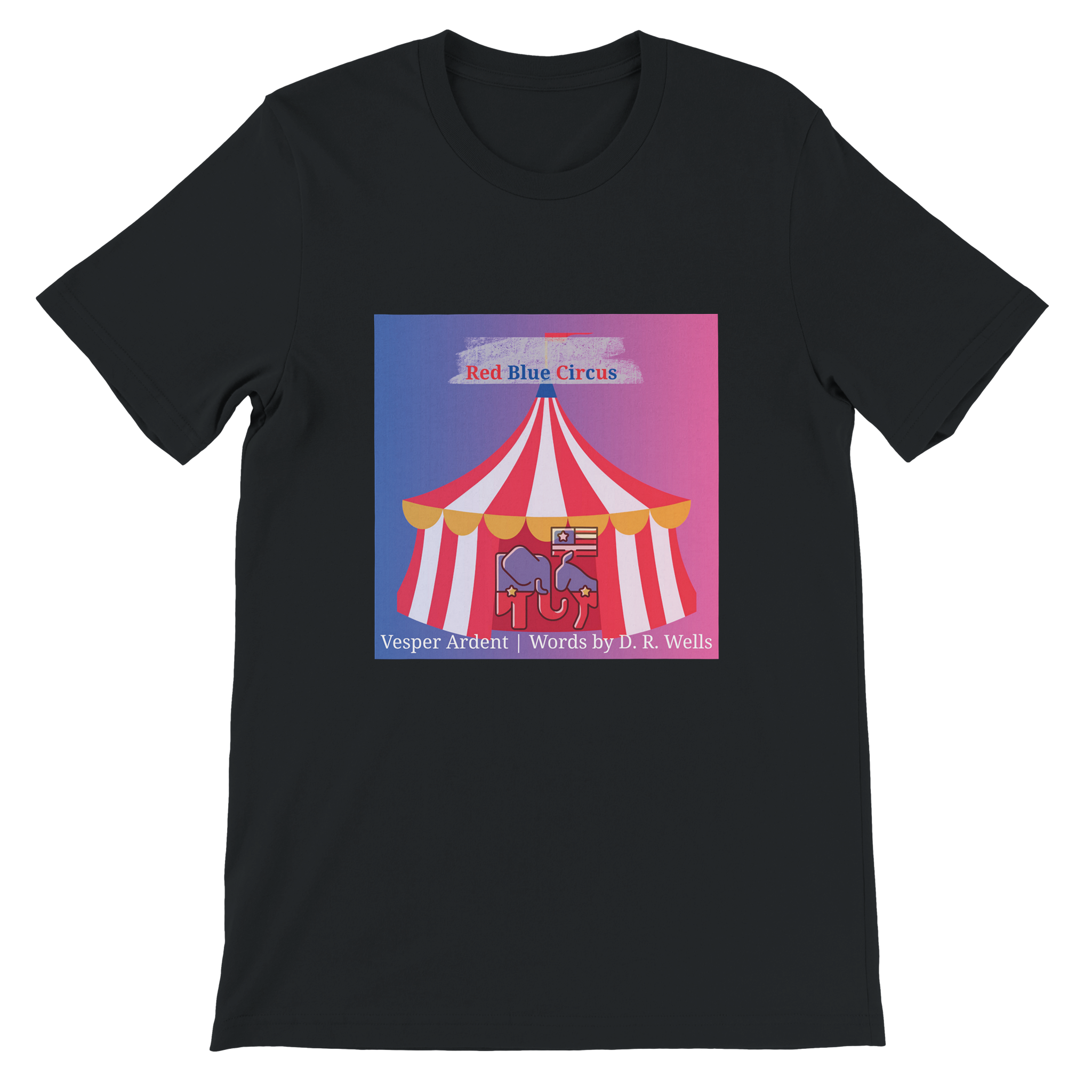 Red Blue Circus - Unisex T-Shirt