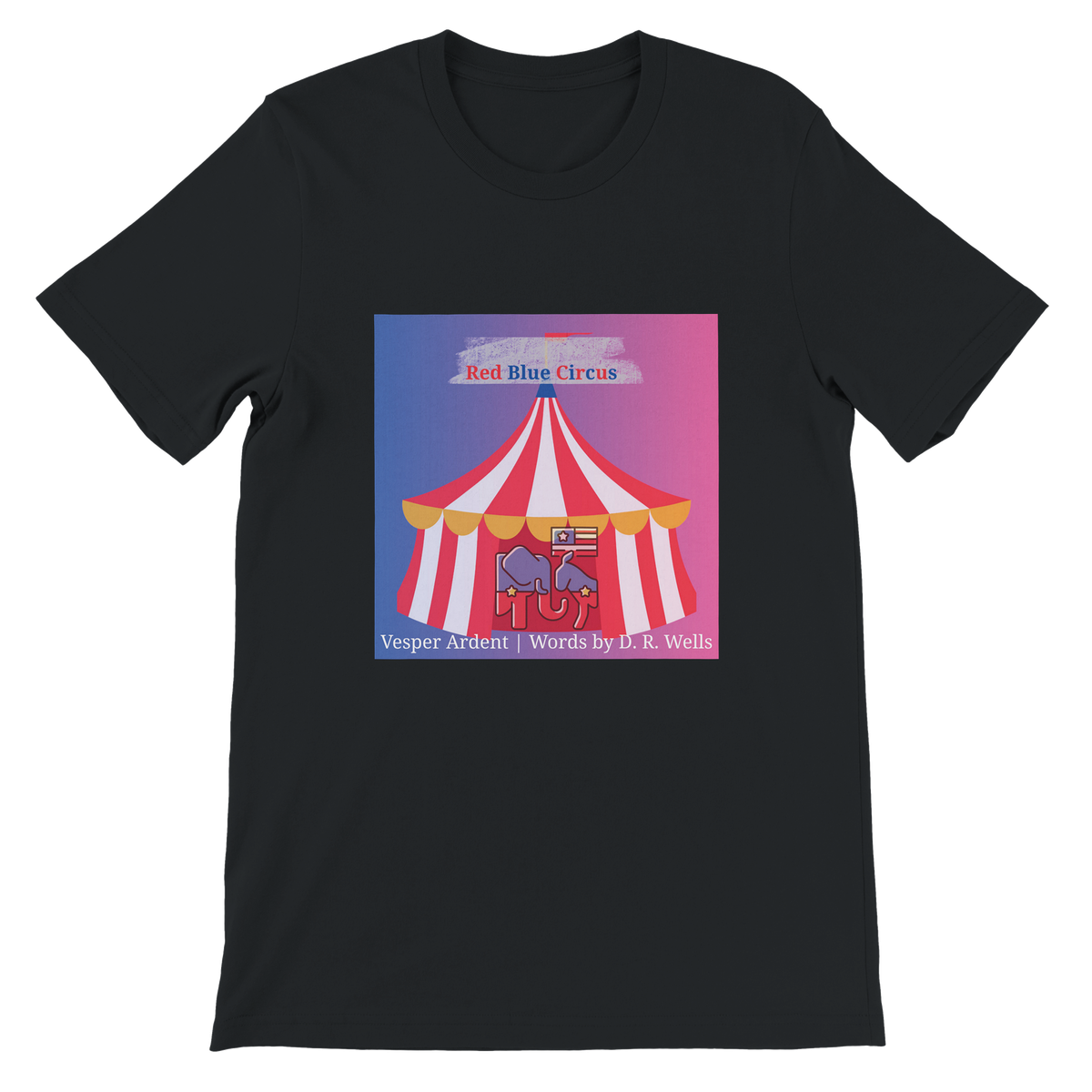 Red Blue Circus - Unisex T-Shirt