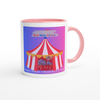 Red Blue Circus - Ceramic Mug