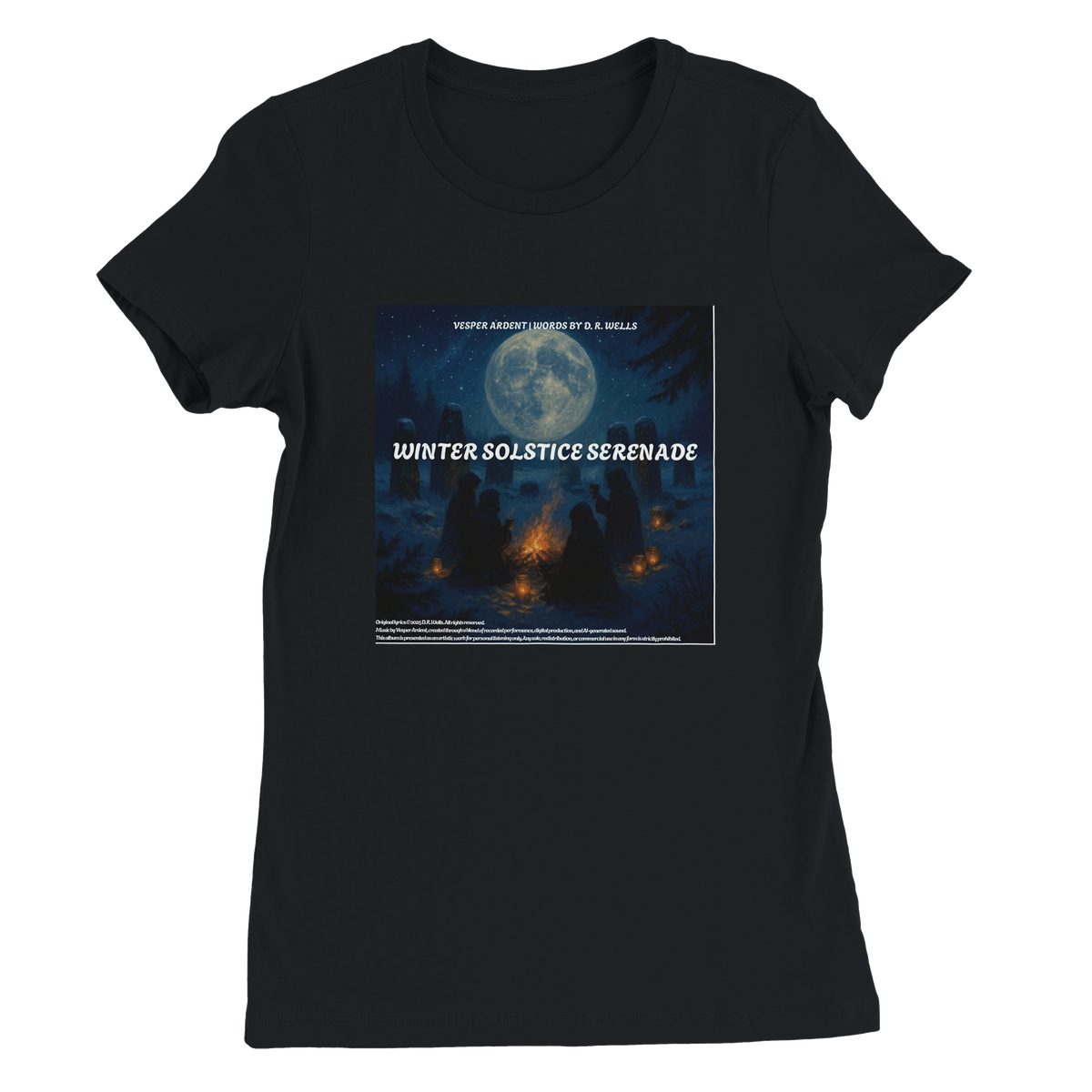 Winter Solstice Serenade - Women’s Cut T-Shirt