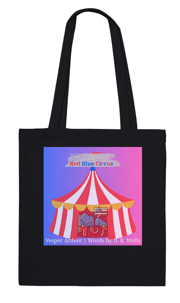 Red Blue Circus - Tote bag
